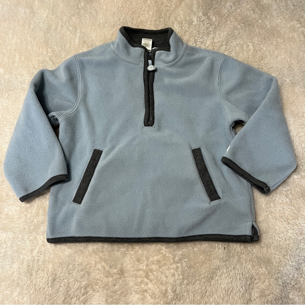 3T Janie and Jack Blue Fleece Sweater
